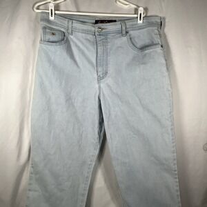 Gloria‎ Vanderbilt Jeans Womens Size 16 Amanda Light Blue Medium